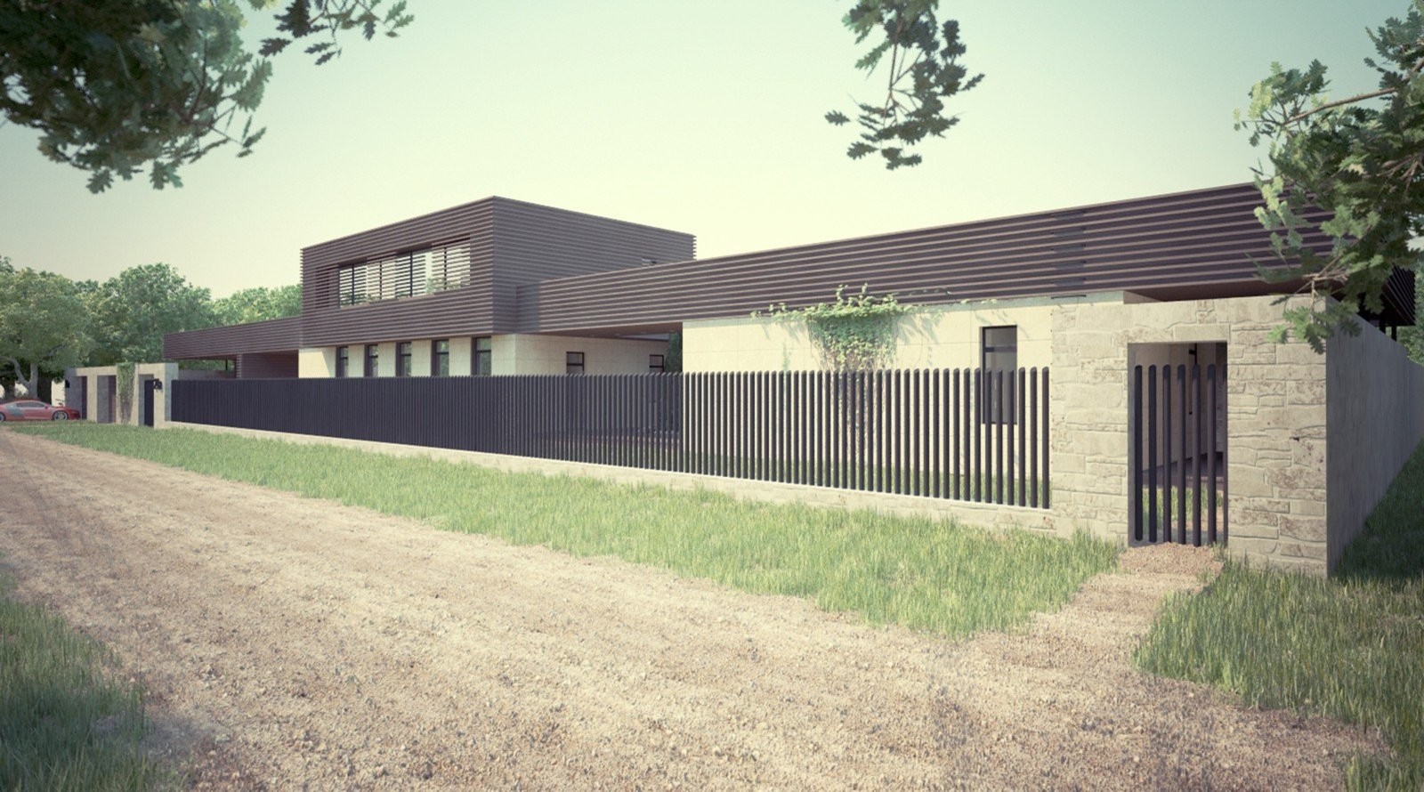 Дизайн дома на Рублево-Успенском шоссе