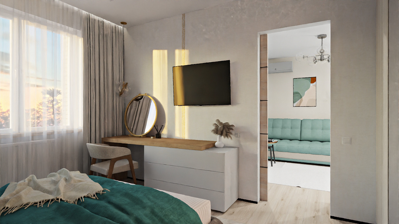 2х комнатная квартира-студия