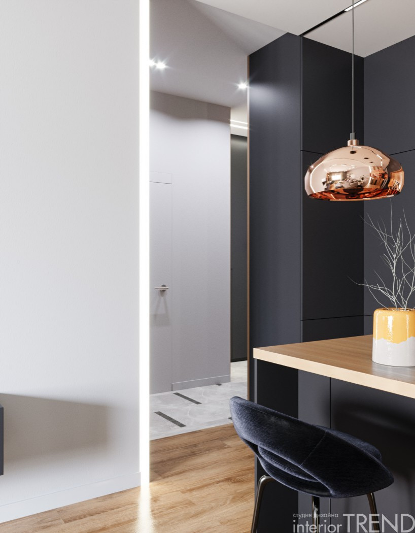 Дизайн интерьера квартиры в ЖК Клевер парк