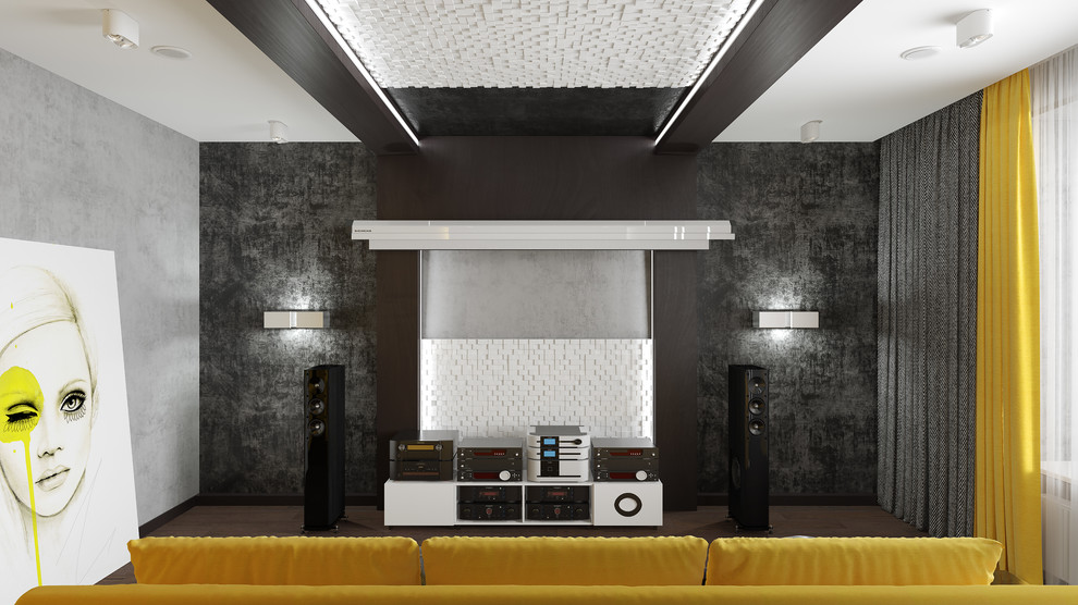 Современный дизайн квартиры 82/м2