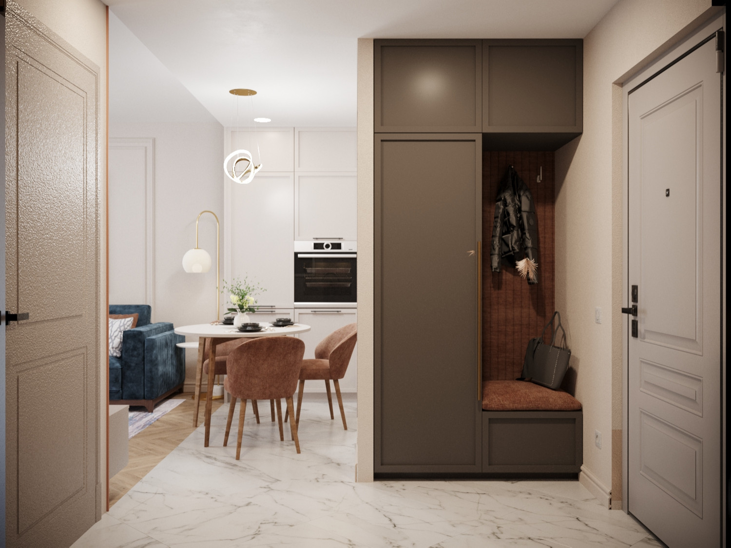 1-комнатная квартира в Москве