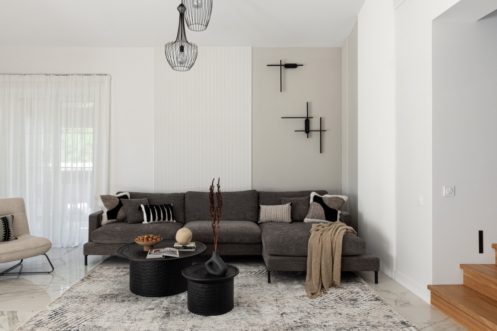 Загородный дом в оттенках моря и солнца