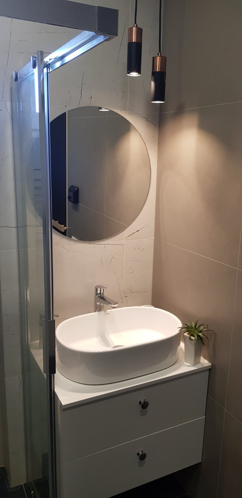 Душевая с сауной