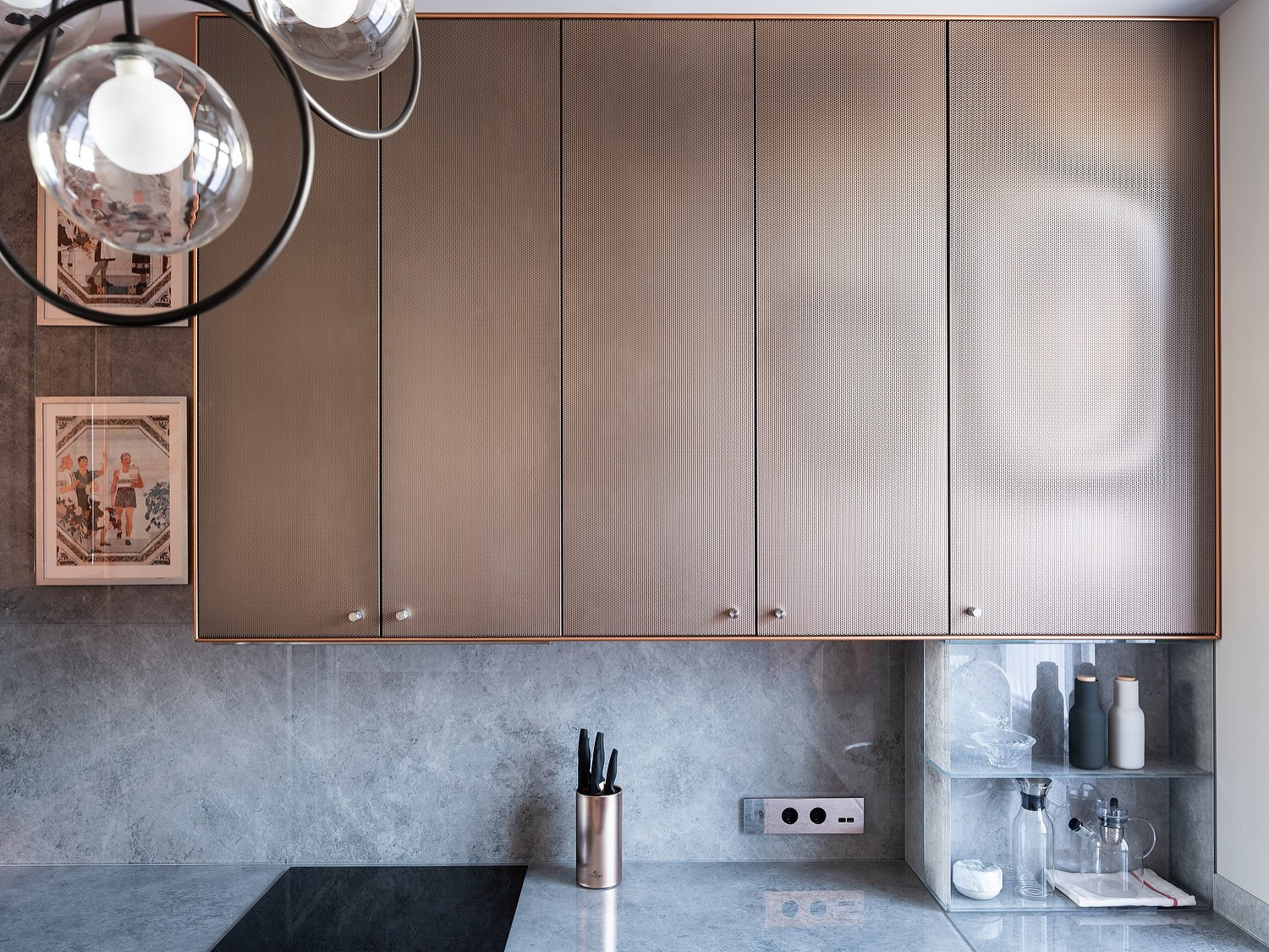 Проект недели: Кухня в высотке на Котельнической набережной