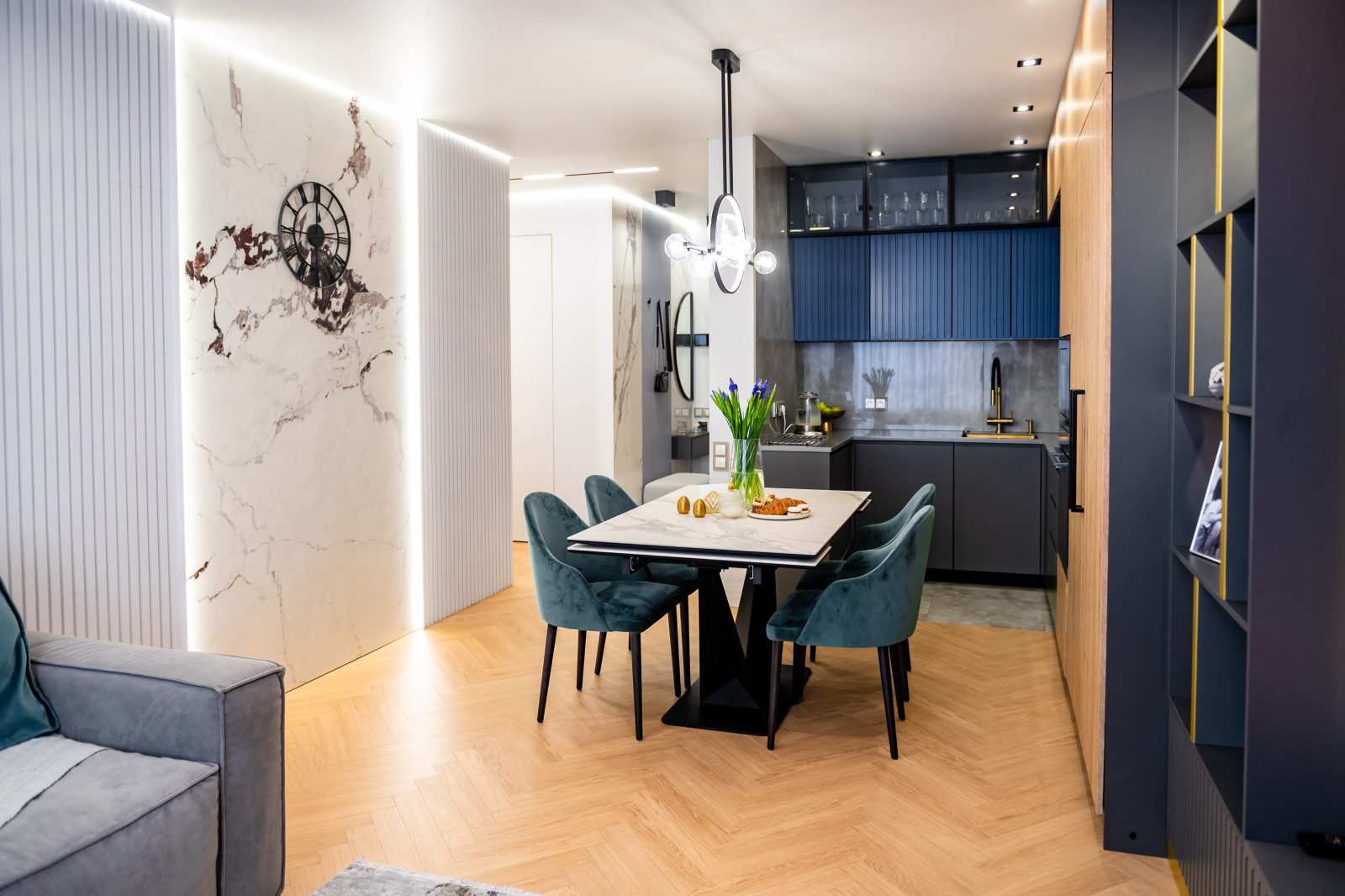 Обложка проекта: Квартира в ЖК Легенда (Гостиная)