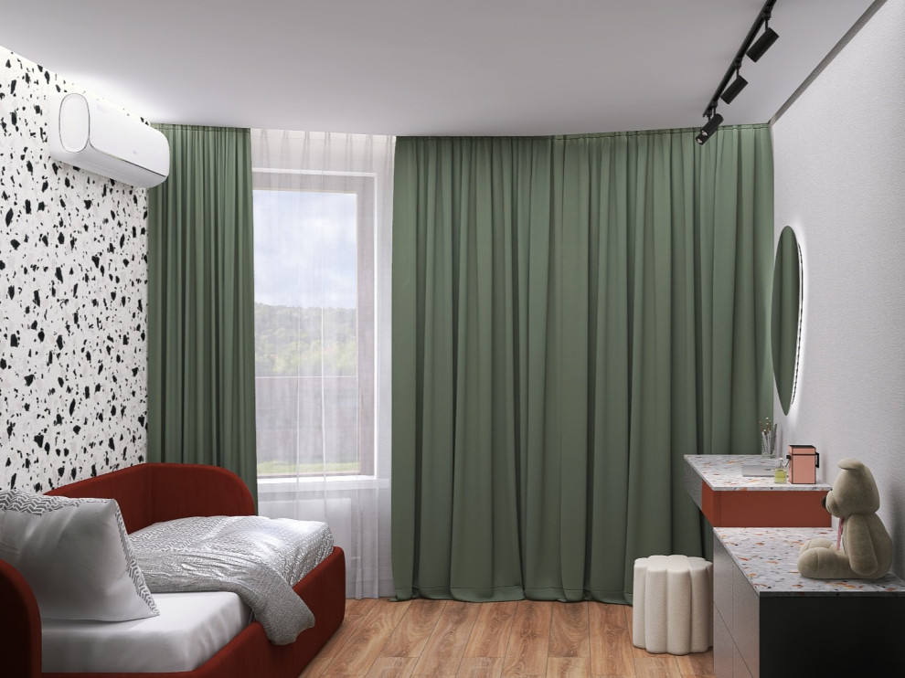 Стильная двушка для семьи из 4-х человек!