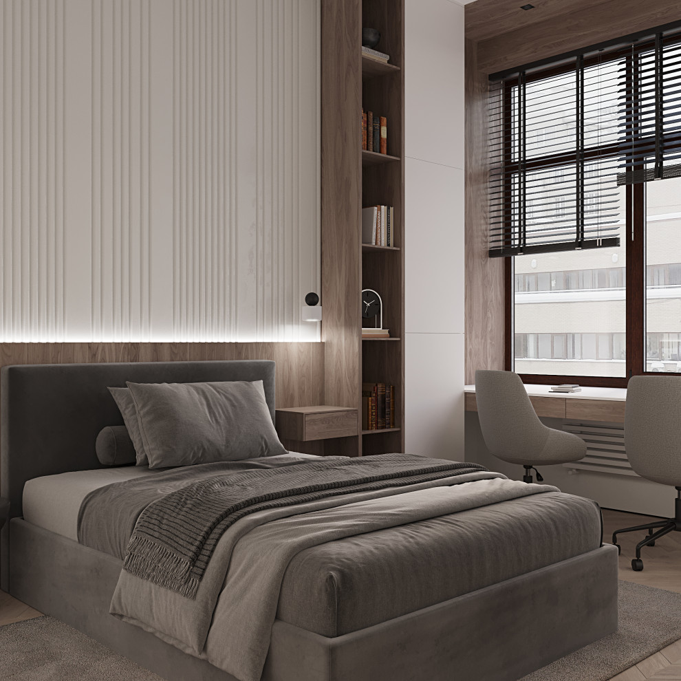 Дизайн интерьера квартиры 160м2 в Хамовниках