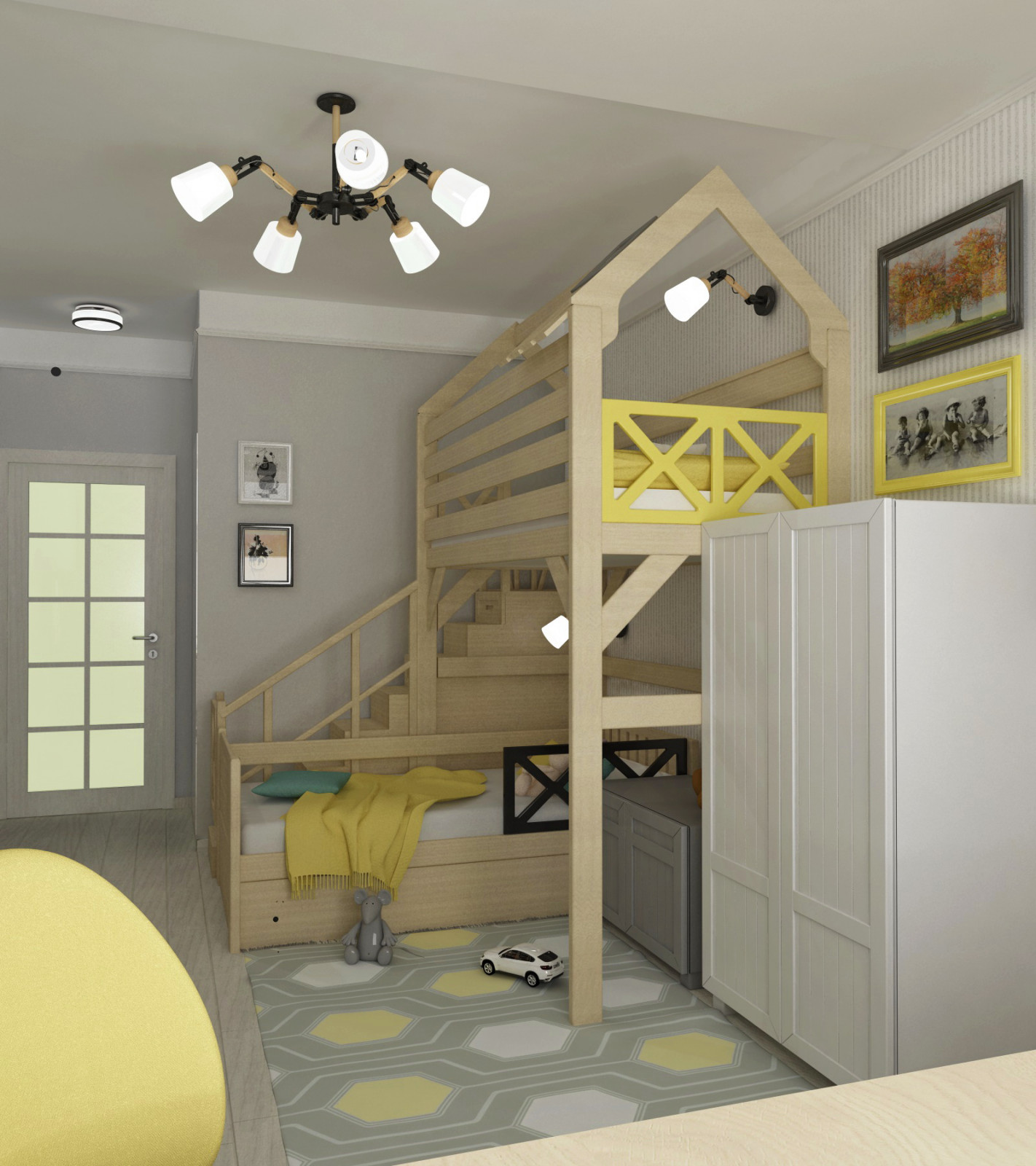 Квартира в скандинавском стиле