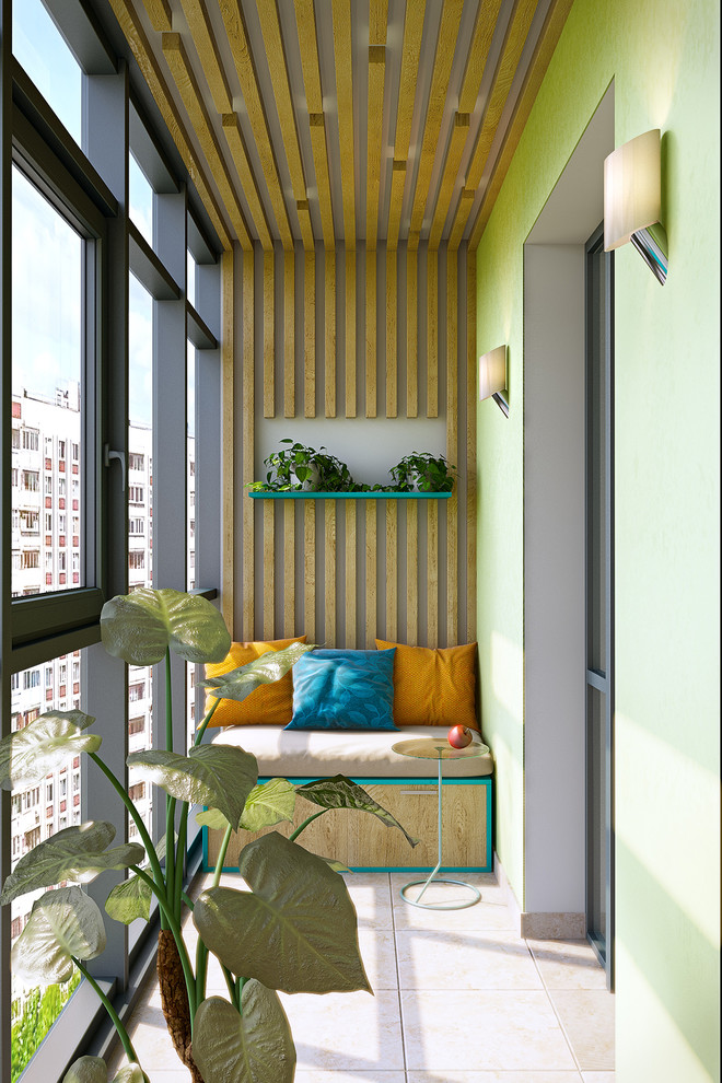 Обложка проекта: Квартира с нотками бирюзы