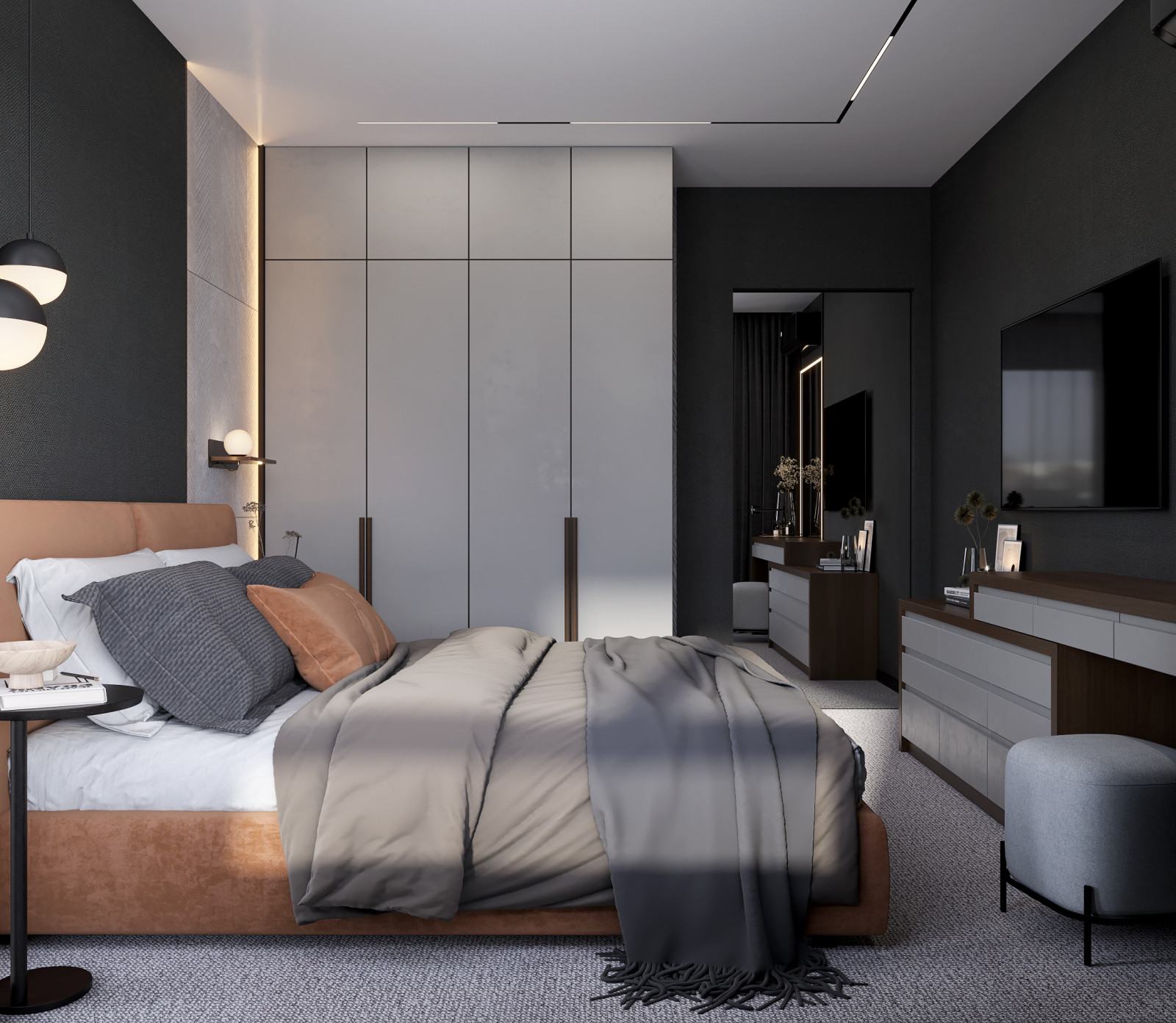 Уютный черный