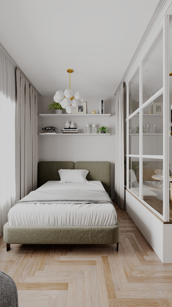 Дизайн-проект студии 33 м²