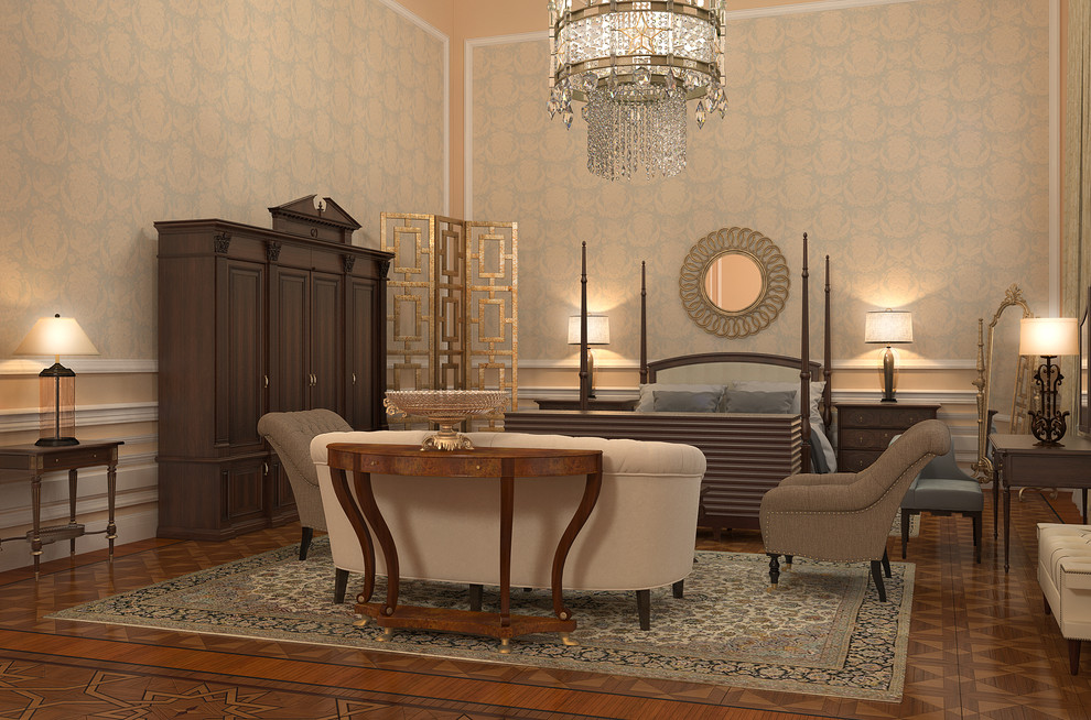 Interior design of Presidential Suite of the Bariatinsky Palace (Modern Vision o