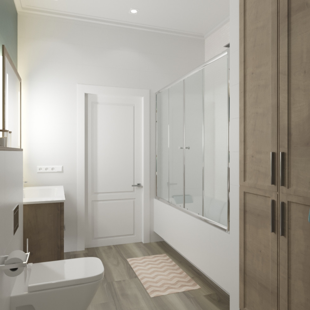 Дизайн проект квартиры 114 м2 в стиле "Неоклассика"