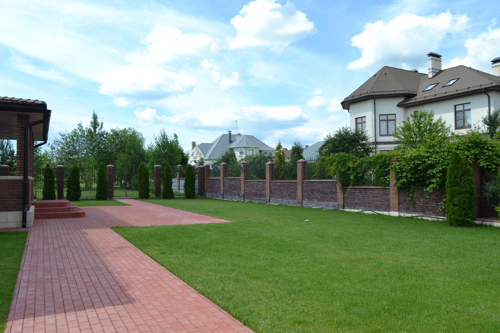 Фасад загородного дома - Подмосковье