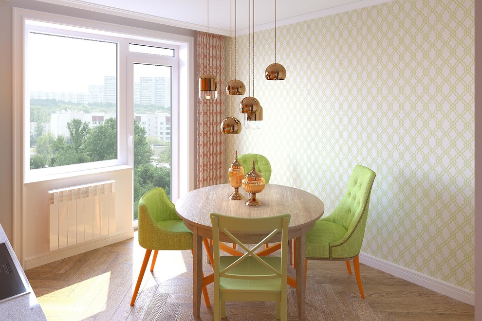 Квартира со свежим цветовым решением