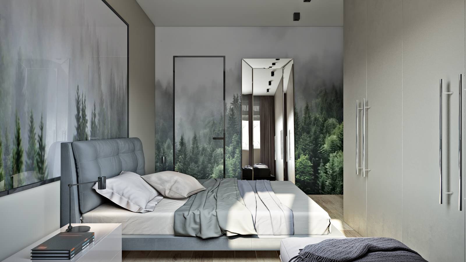 Спальни в современном стиле