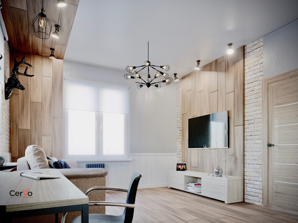 Кабинет в стиле Лофт