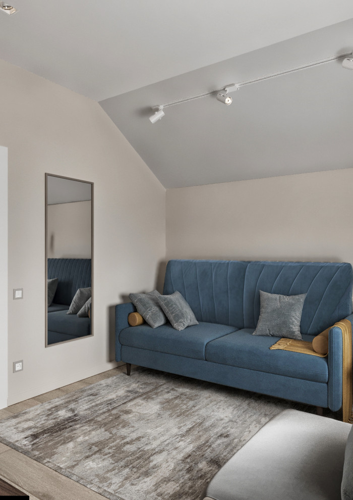 Проект двухэтажного частного дома 150 кв.м.