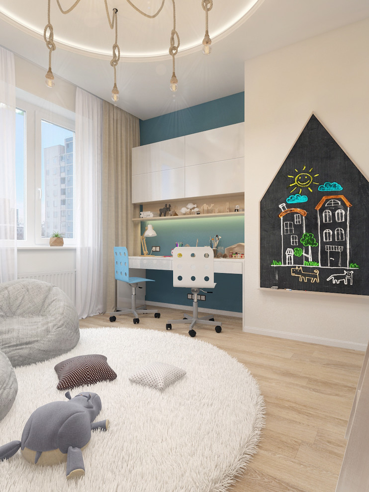 «Life in color». Двухкомнатная квартира в Подмосковье.