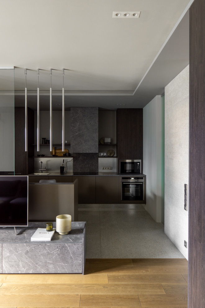 Элегантный минимализм на кухне