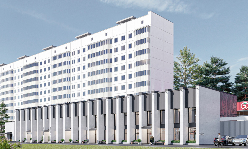 Места общего пользования комплекса апартаментов