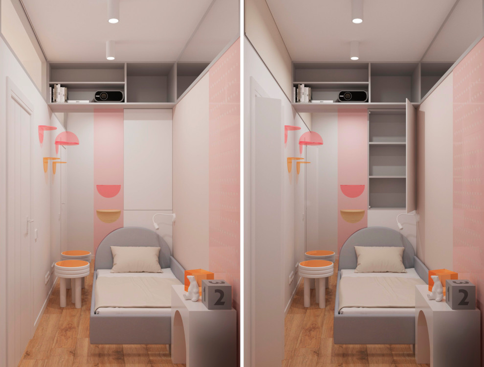 Квартира-студия. Десткая