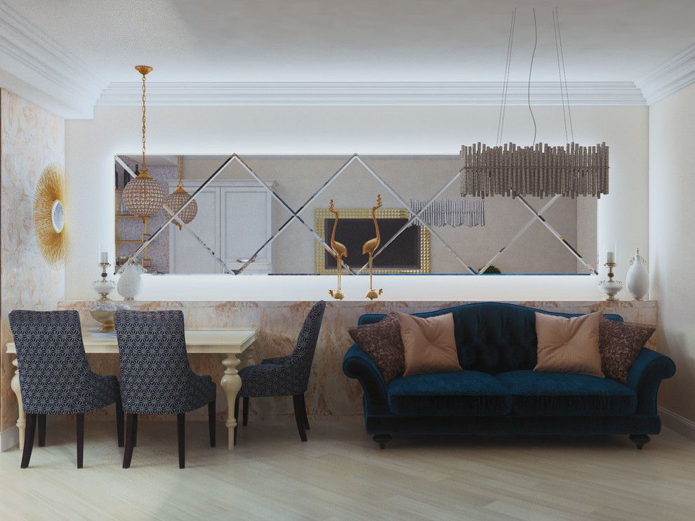 Двухкомнатная квартира в стиле Art Deco