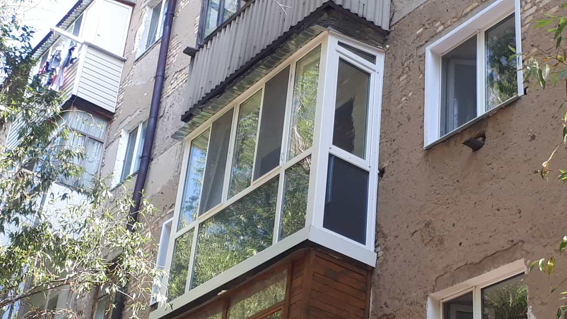 Остекление балкона