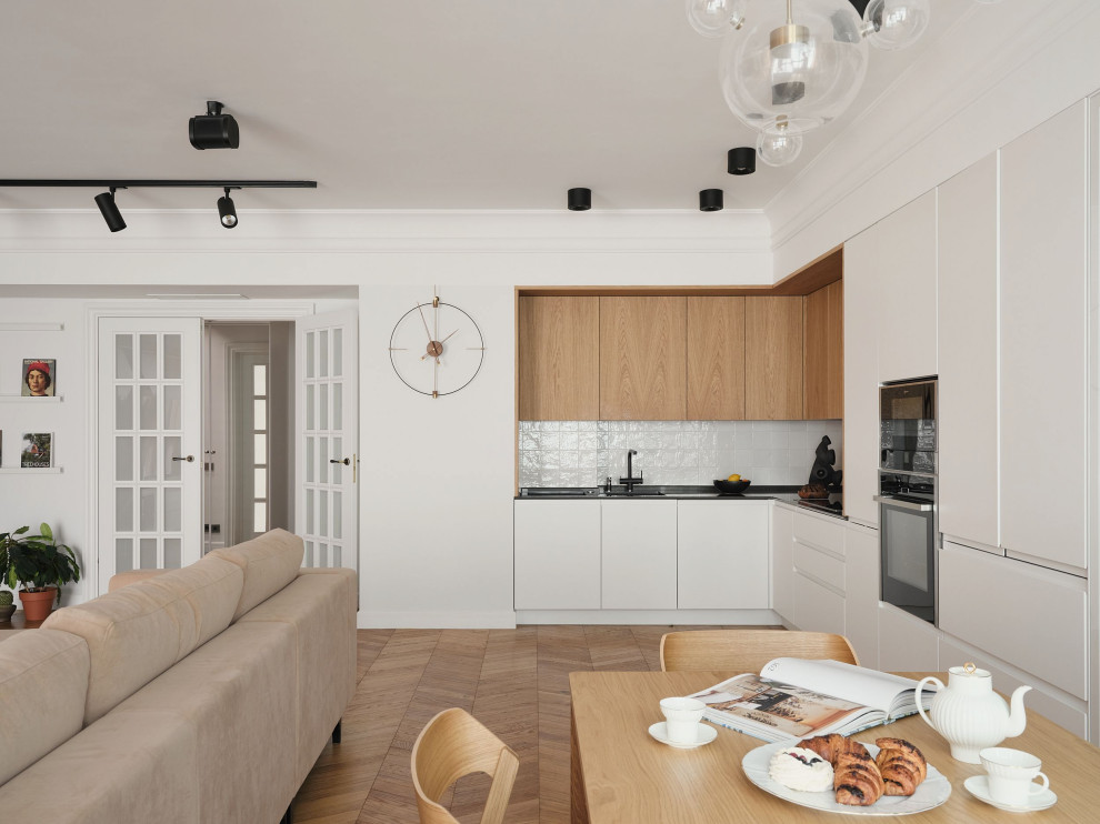 Реализация дизайн-проекта и ремонта под ключ квартиры в ЖК ‘Академ Парк’