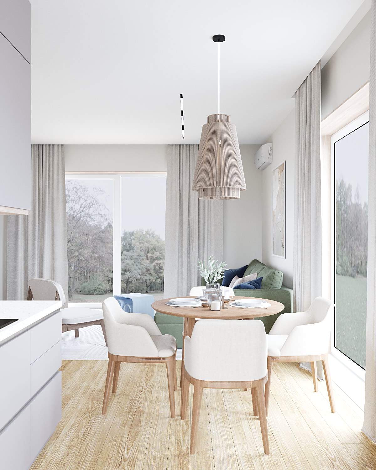 Дизайн проект части дома