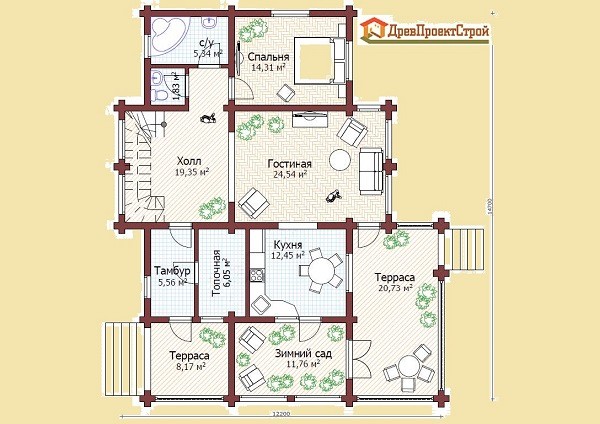 Проект дома № 56