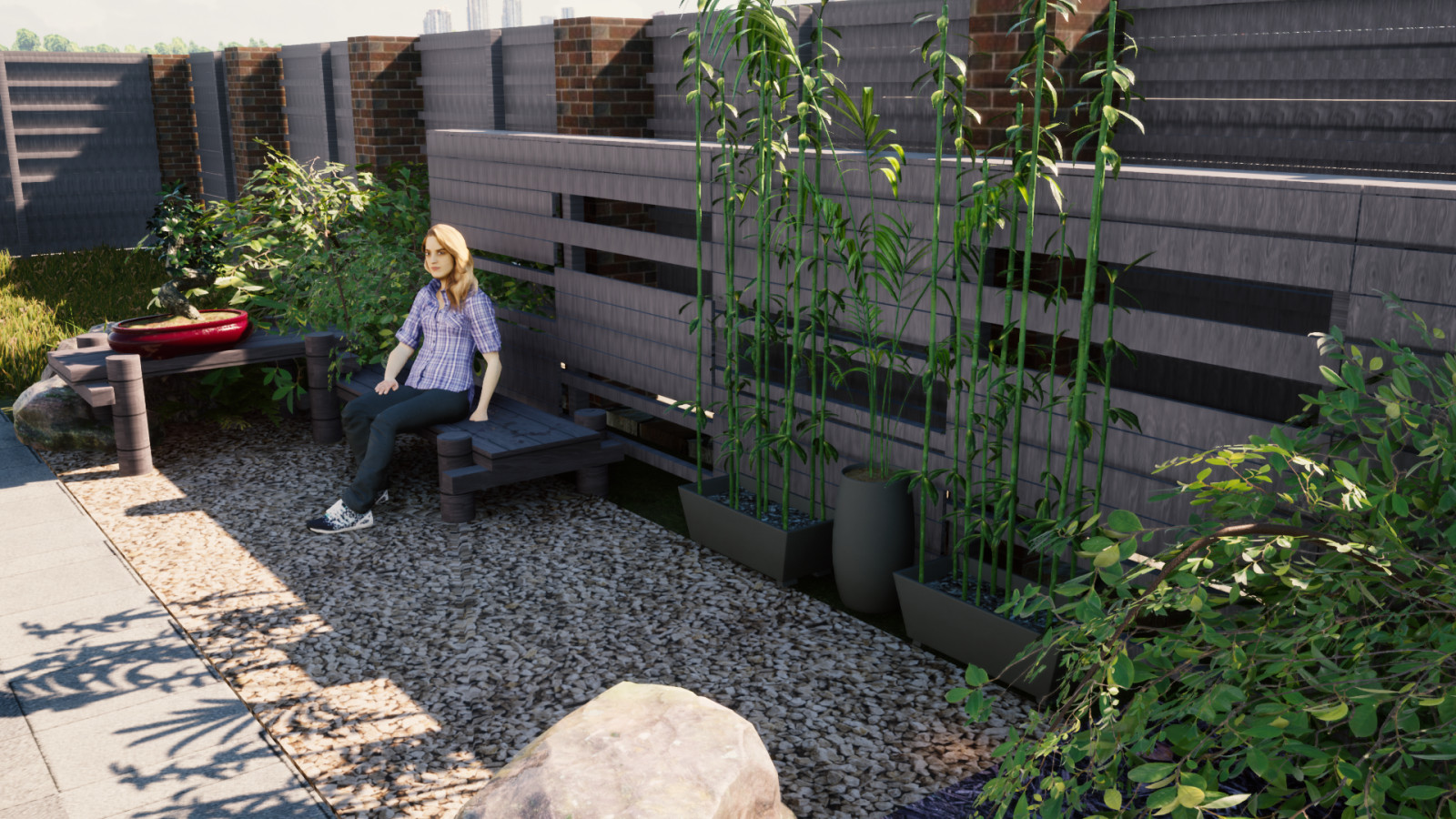 Благоустройство дачного участка. Сад в японском стиле