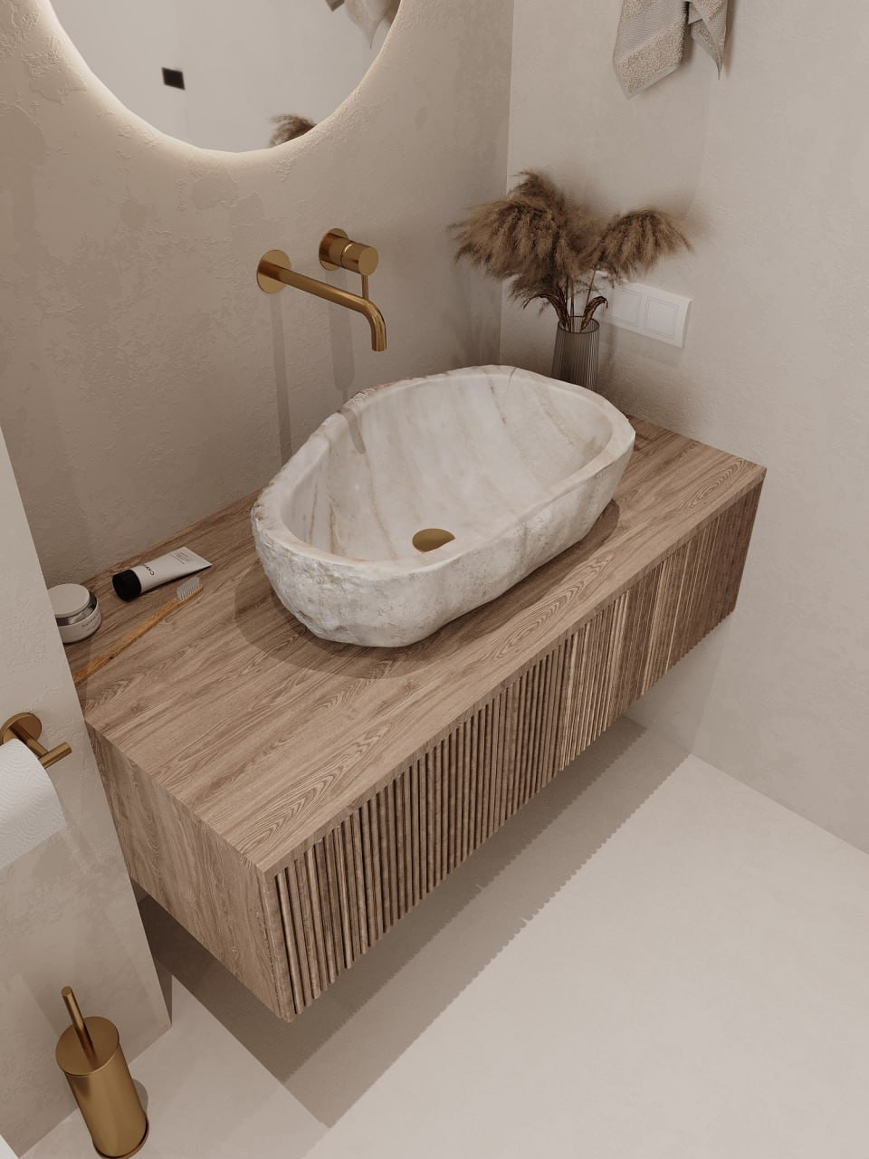 Санузел загородного дома