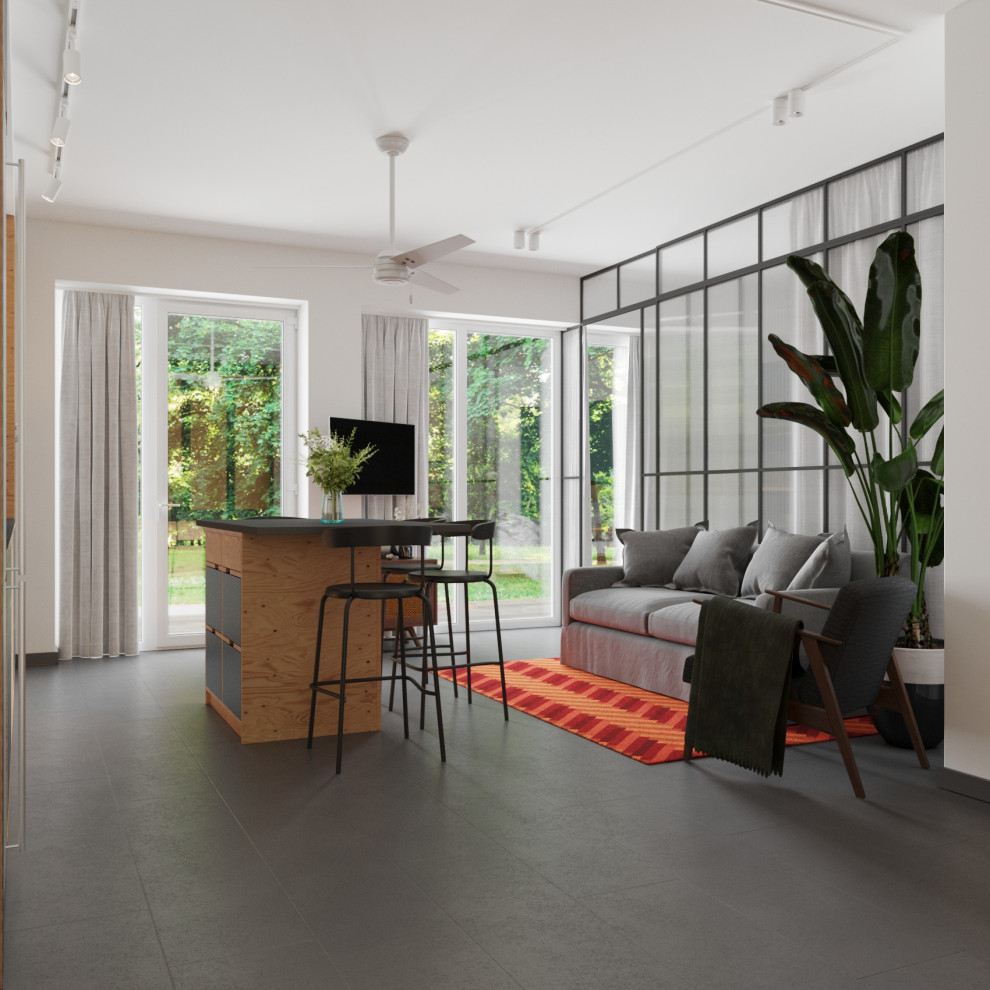 Дизайн-проект квартиры в ЖК Липинка, 52 кв.м