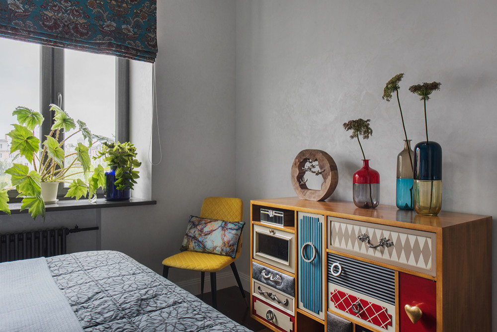 До и после: Серая квартира в Хамовниках