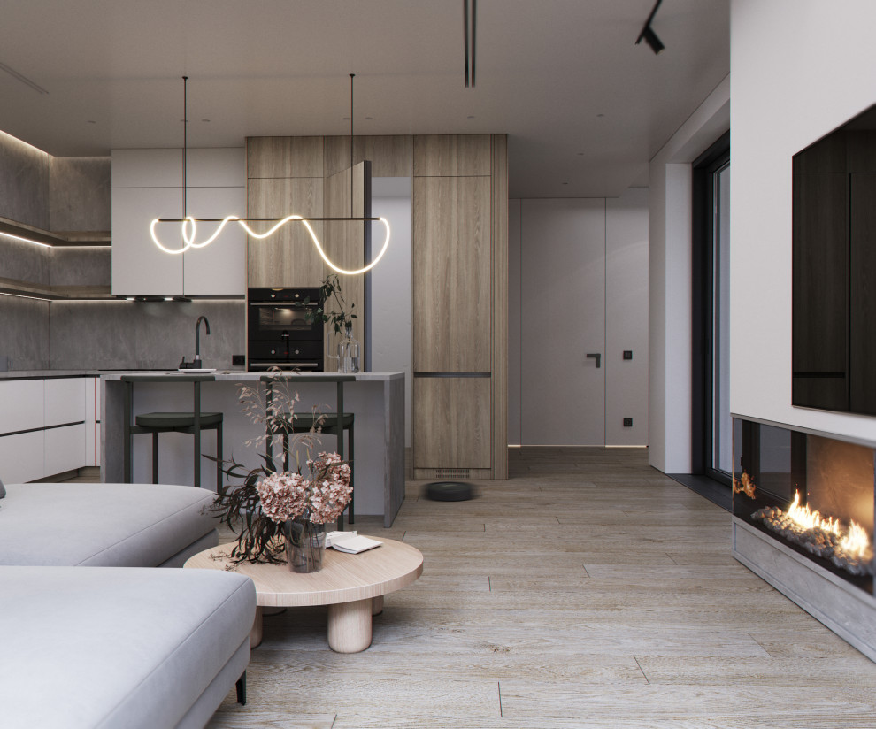 Кухня-гостиная