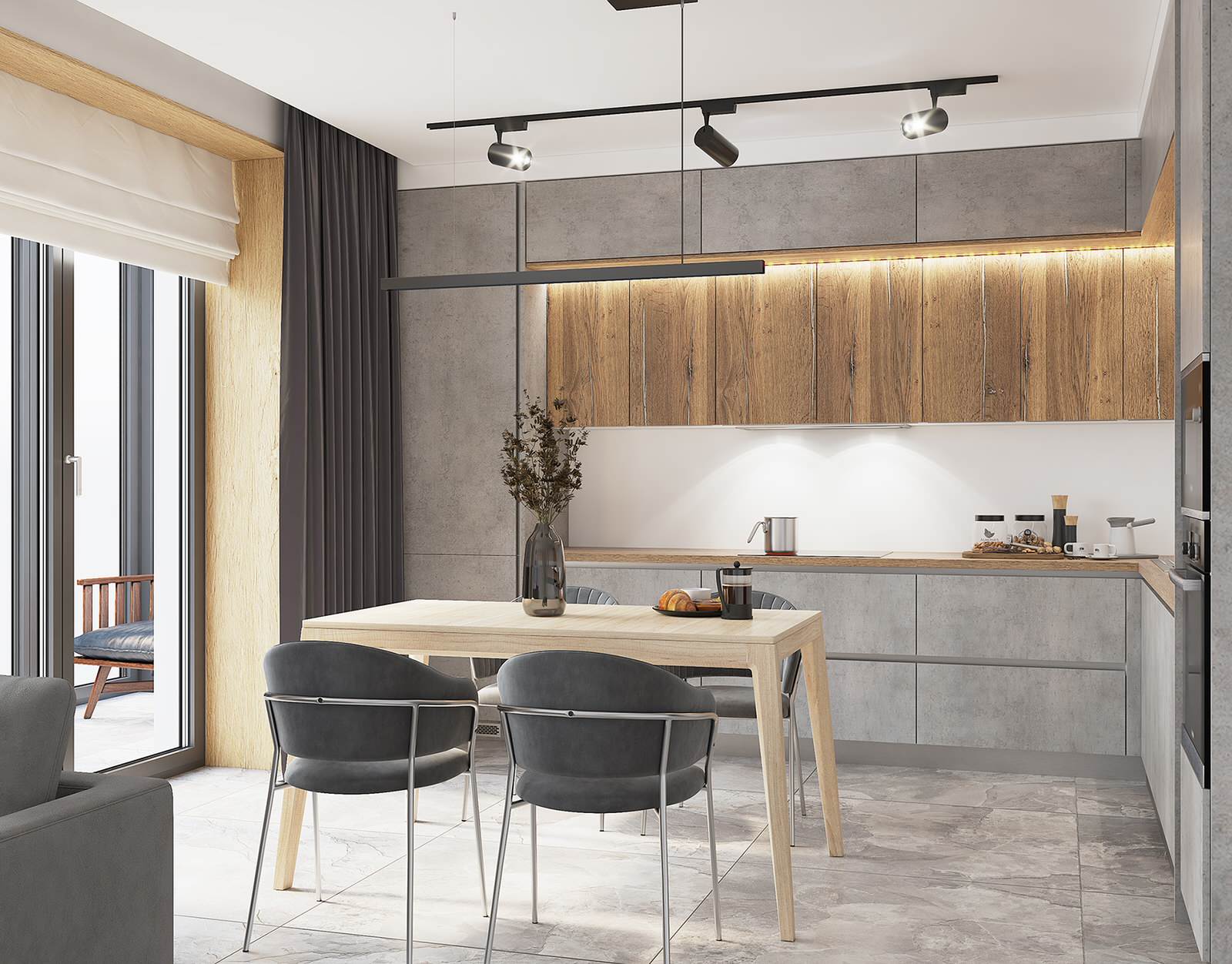 Обложка проекта: Кухонный гарнитур «София»