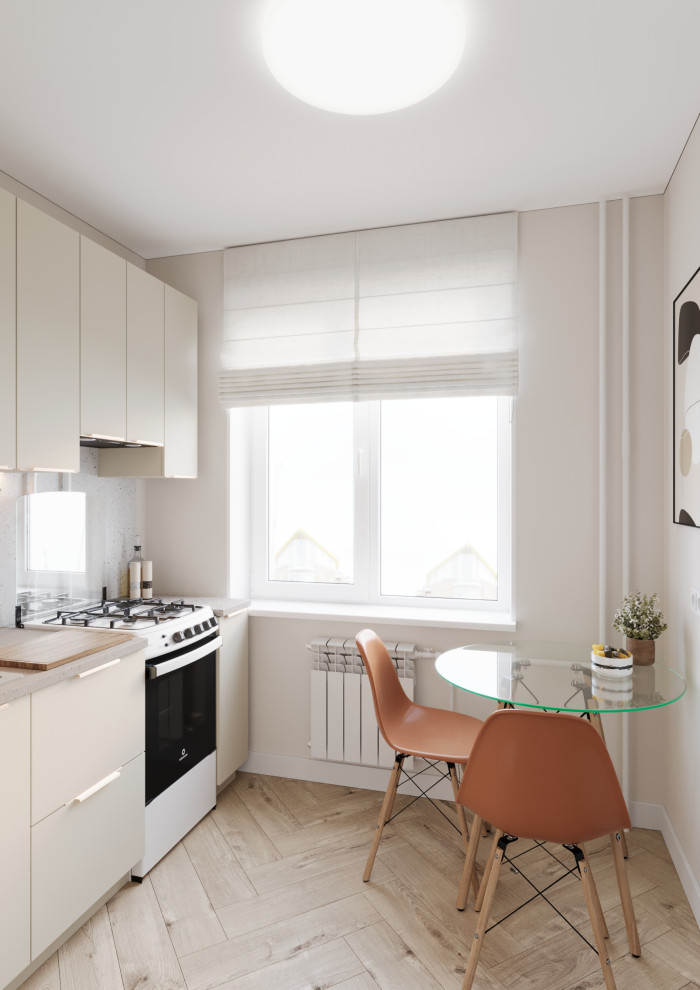 Дизайн-проект квартиры в светлых тонах