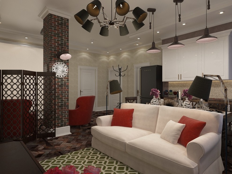 проект "Кирпичная квартира в стиле лофт"