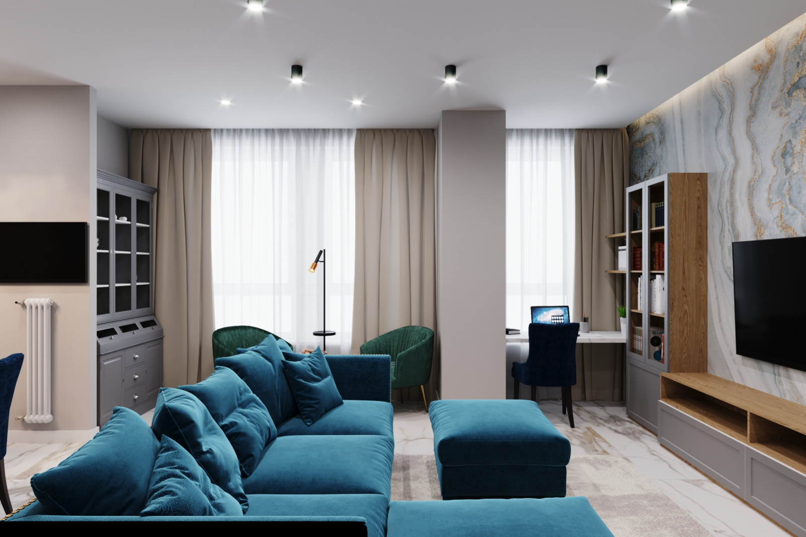 ЖК "Утёсов" 116 м²