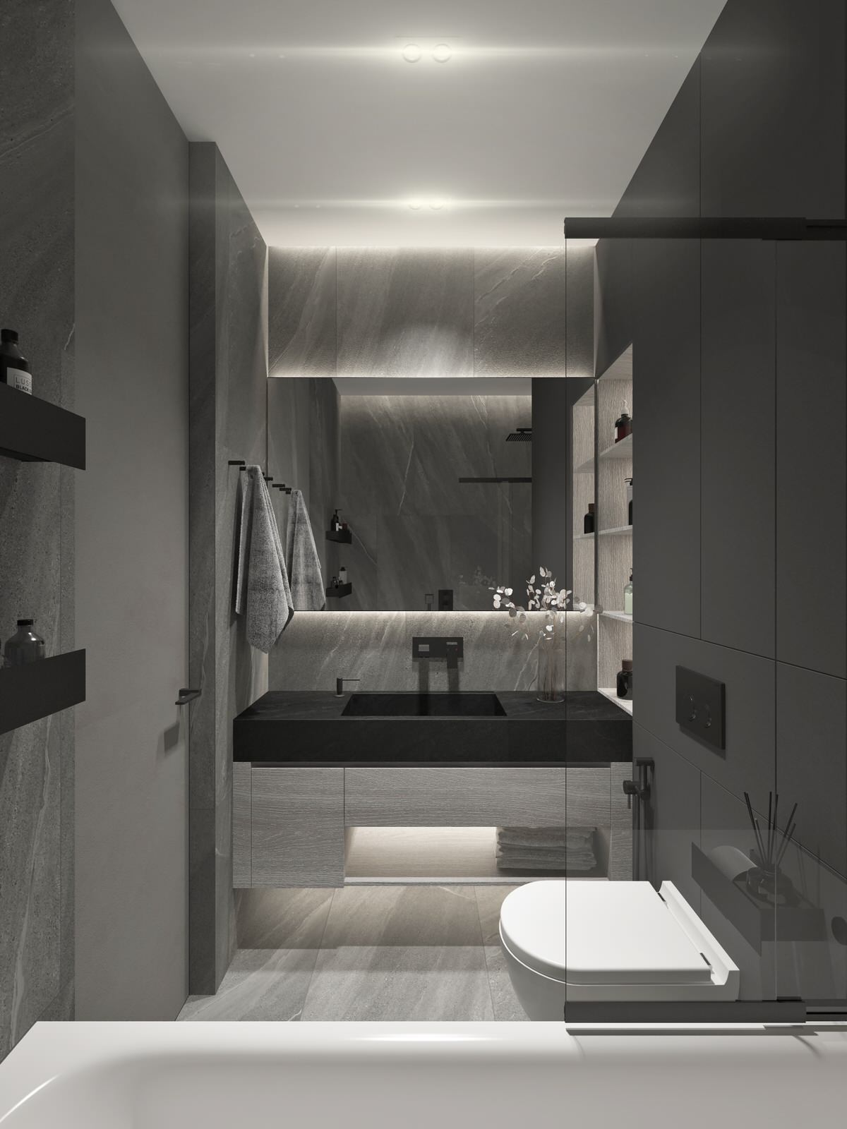 2-х комнатная квартира в современном стиле для молодой семьи