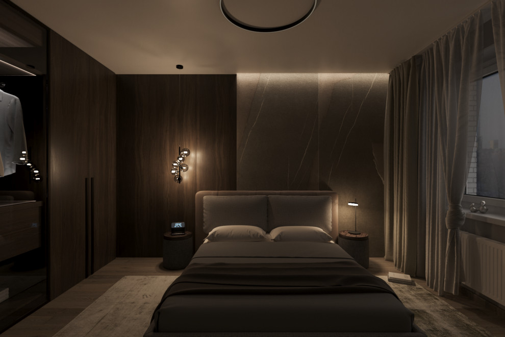 Дизайн-проект трехкомнатной квартиры в Санкт-Петербурге