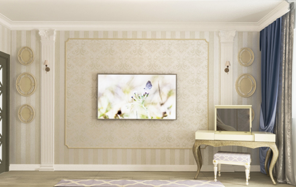 Интерьер квартиры в городе Горячий Ключ ЖК Лебединое Озеро