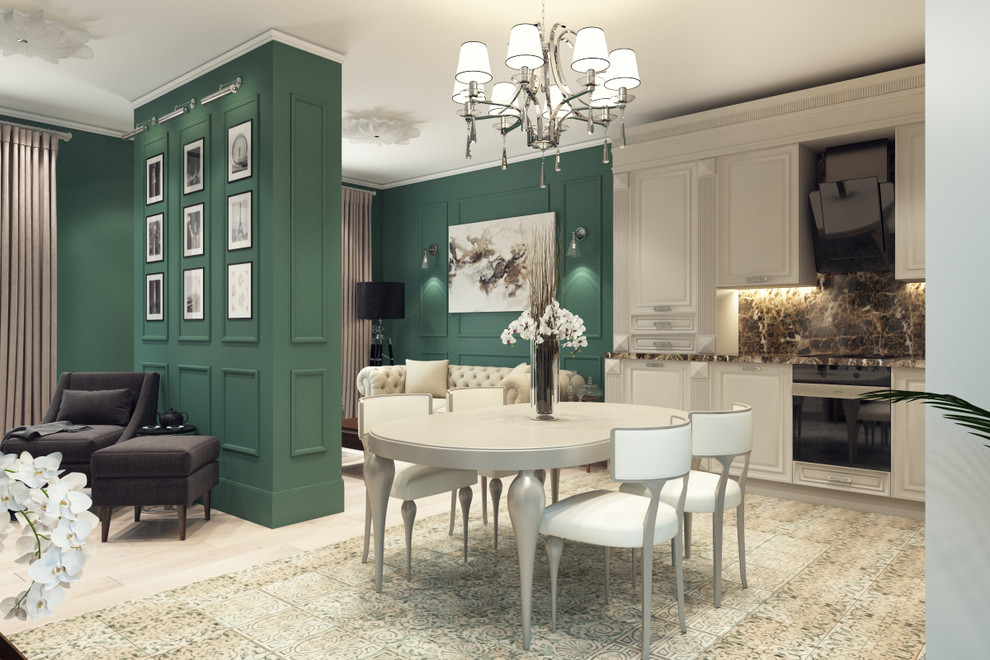 3-х комнатная квартира в Москве для студии Style Home