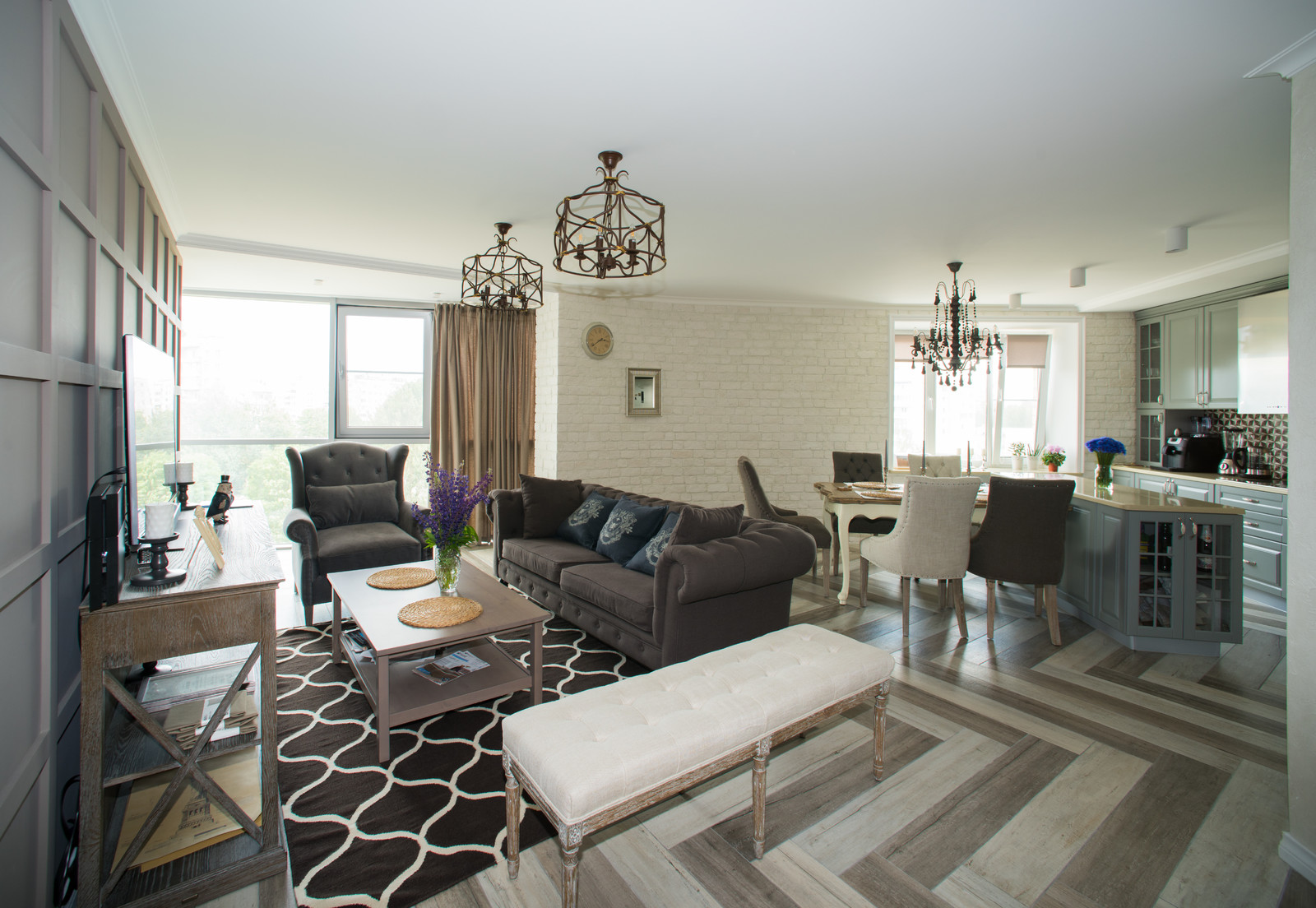 Винтажная квартира на Новочернушенском