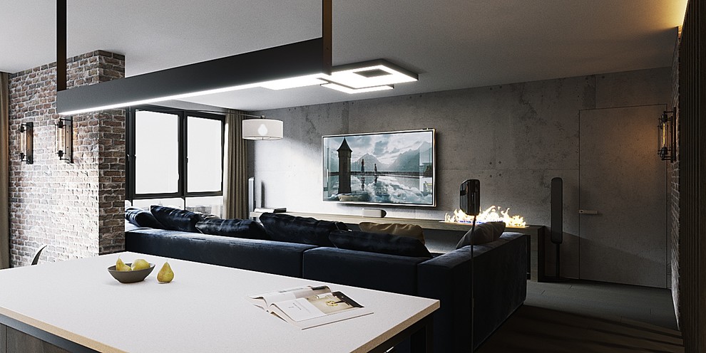 2х комнатная квартира в современном стиле