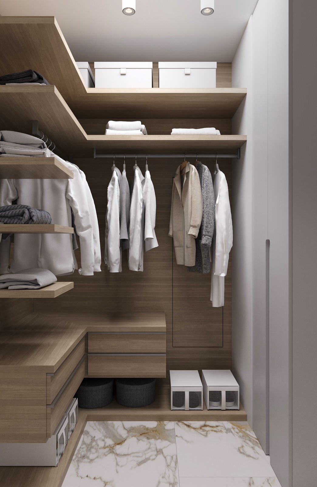 3-комнатная квартира в светлых оттенках