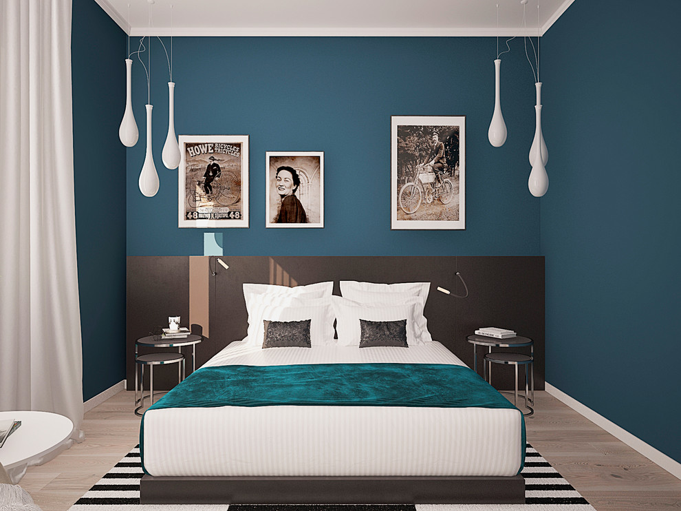 Спальня родителей в таунхаусе Сабурово парк