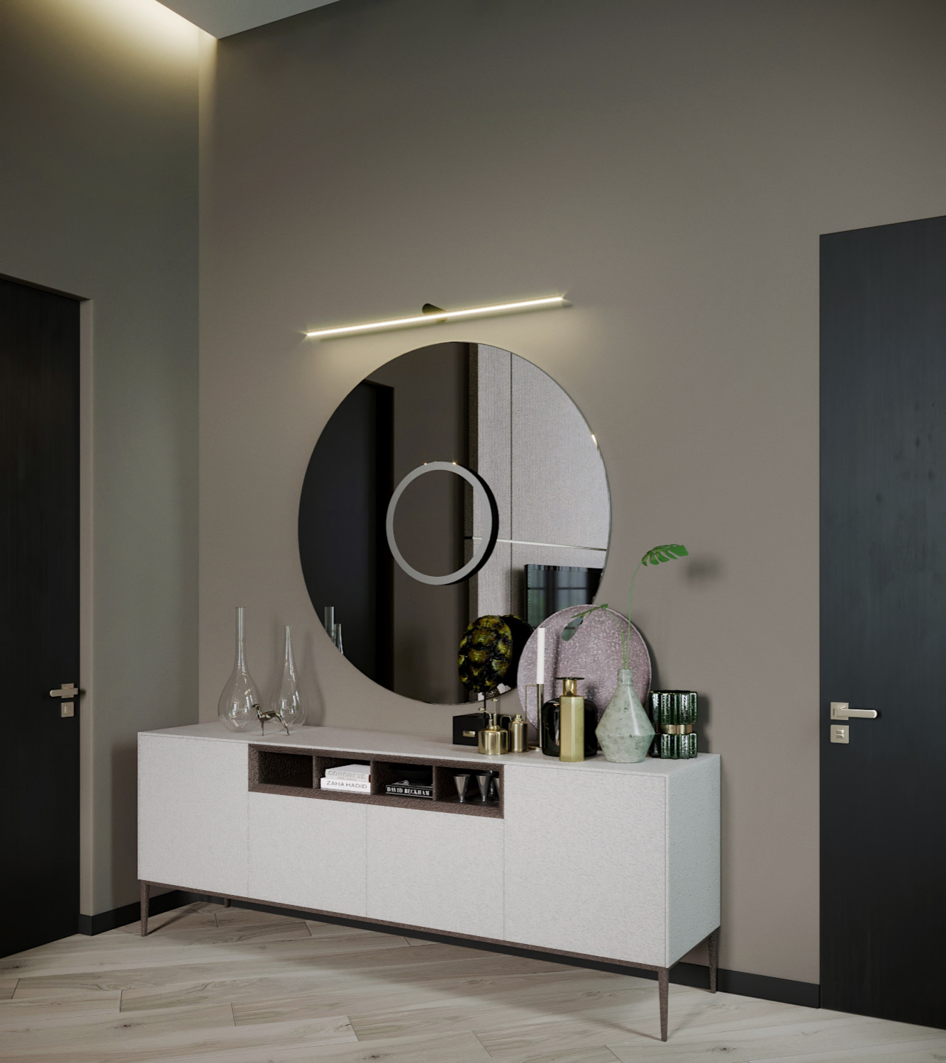 Дизайн-проект интерьера. Усадьба Каменка.