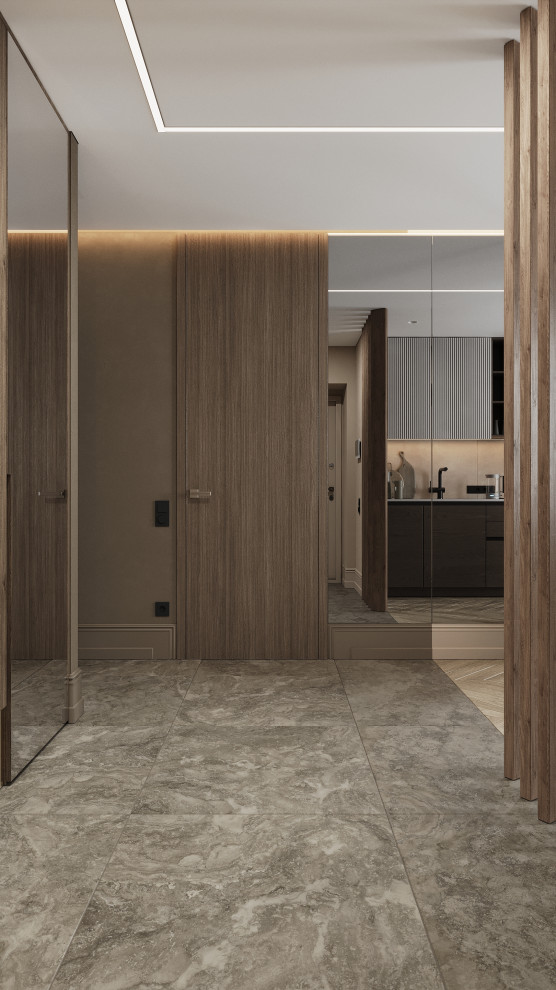 Обложка проекта: Двухуровневая квартира в жк Онега